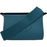 エルメス HERMES ヴィドポッシュ B刻 ブルージーン シルバー金具 トゴ レディース ショルダーバッグ