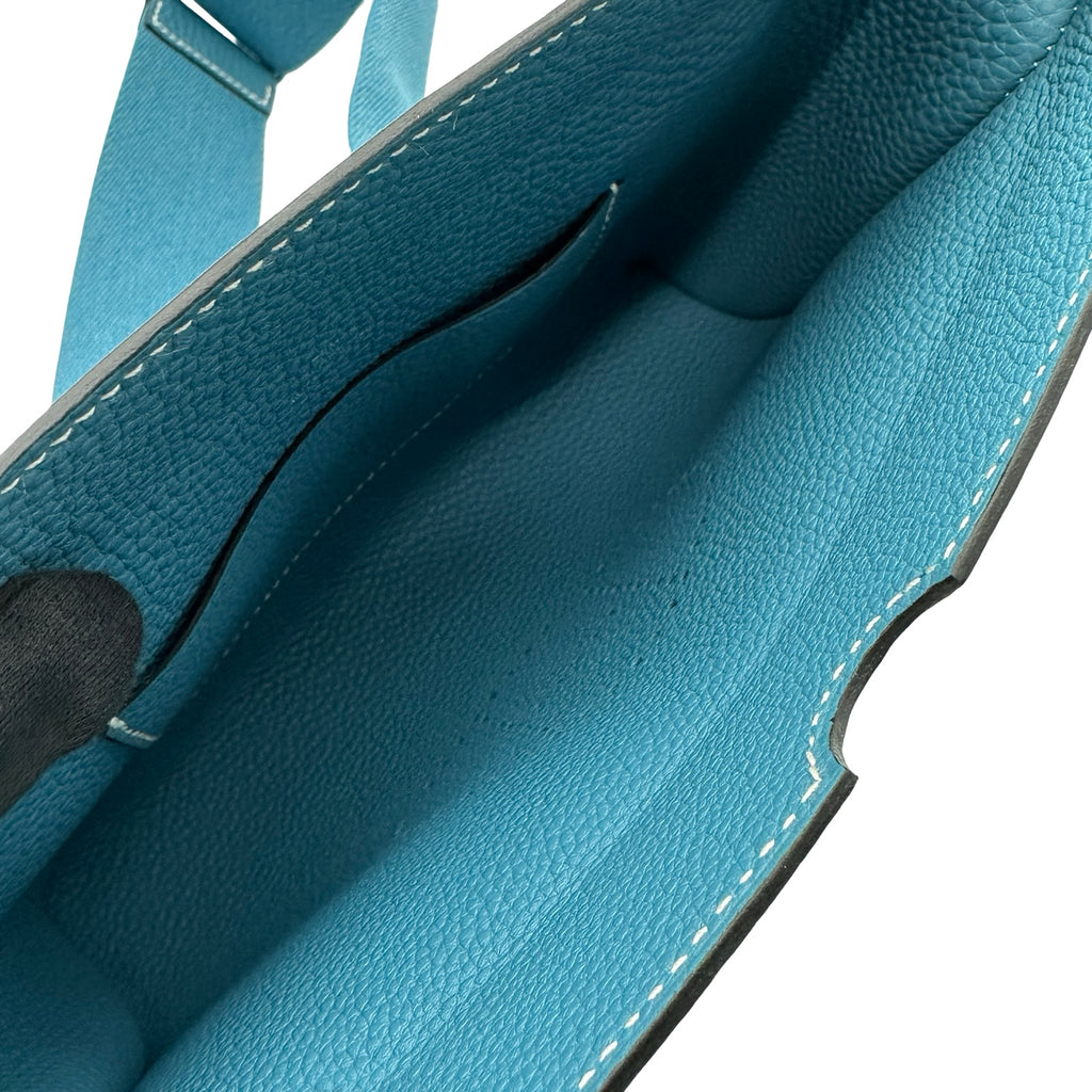エルメス HERMES ヴィドポッシュ B刻 ブルージーン シルバー金具 トゴ レディース ショルダーバッグ エルメス HERMES ヴィドポッシュ B刻 ブルージーン シルバー金具 トゴ