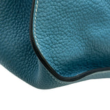 エルメス HERMES ジプシエール28 □O刻 ブルージーン トリヨン レディース ショルダーバッグ