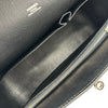 エルメス HERMES ジプシエール28 □N刻 ブラック シルバー金具 トリヨン レディース ショルダーバッグ