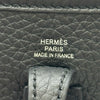 エルメス HERMES エヴリンTPM W刻 ブラック シルバー金具 トリヨン レディース ショルダーバッグ