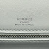 エルメス HERMES ケリー28 外縫い K刻印 ブルーグラシエ シルバー金具 トワル レディース ハンドバッグ
