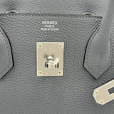 エルメス HERMES バーキン30 K刻 グリミスティ シルバー金具 トゴ レディース ハンドバッグ