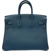 エルメス HERMES バーキン25 B刻 ブルードプリュス ゴールド金具 トゴ レディース ハンドバッグ