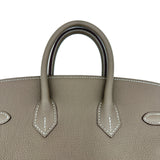エルメス HERMES バーキン25 W刻印　(2024年製) エトゥープ ゴールド金具 トゴ レディース ハンドバッグ