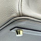 エルメス HERMES バーキン25 W刻印　(2024年製) エトゥープ ゴールド金具 トゴ レディース ハンドバッグ