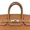 エルメス HERMES バーキン35 K刻印(2025年製) ゴールド シルバー金具 トゴ レディース ハンドバッグ