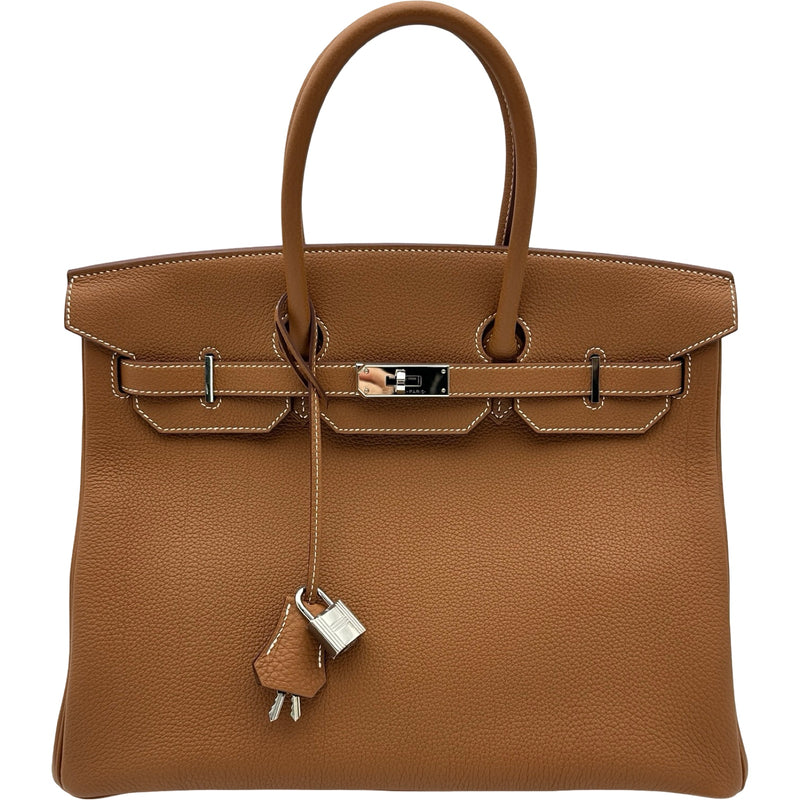 エルメス HERMES バーキン35 K刻印(2025年製) ゴールド シルバー金具