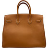 エルメス HERMES バーキン35 K刻印(2025年製) ゴールド シルバー金具 トゴ レディース ハンドバッグ