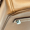 エルメス HERMES バーキン35 K刻印(2025年製) ゴールド シルバー金具 トゴ レディース ハンドバッグ