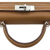 エルメス HERMES ミニケリー2 K刻 ゴールド シルバー金具 エプソン レディース ハンドバッグ