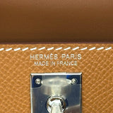 エルメス HERMES ミニケリー2 K刻 ゴールド シルバー金具 エプソン レディース ハンドバッグ