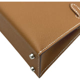 エルメス HERMES ミニケリー2 K刻 ゴールド シルバー金具 エプソン レディース ハンドバッグ