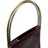 カルティエ Cartier トリニティハンドバッグ L1002477 ボルドー ラムスキン レディース ハンドバッグ