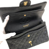 シャネル CHANEL マトラッセ25 A01112 ブラック ゴールド金具 キャビアスキン レディース ショルダーバッグ