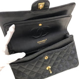 シャネル CHANEL マトラッセ25 A01112 ブラック ゴールド金具 キャビアスキン レディース ショルダーバッグ