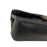 シャネル CHANEL マトラッセ25 A01112 ブラック ゴールド金具 キャビアスキン レディース ショルダーバッグ