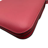 エルメス HERMES コンスタンス3 ミニ C刻印 ローズエテ シルバー金具 エプソン レディース ショルダーバッグ