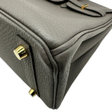 エルメス HERMES バーキン25 U刻印 エタン ゴールド金具 トゴ レディース ハンドバッグ