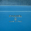 シャネル CHANEL マトラッセ パールクラッシュ カメラバッグ AP2463 31番台 ブルー デニム レディース ショルダーバッグ