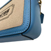 コーチ COACH タビーショルダーバッグ26 ベージュ/ブルー キャンバス/レザー レディース ショルダーバッグ