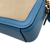 コーチ COACH タビーショルダーバッグ26 ベージュ/ブルー キャンバス/レザー レディース ショルダーバッグ