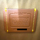 コーチ COACH タビーショルダーバッグ26 ベージュ/ブルー キャンバス/レザー レディース ショルダーバッグ