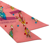 エルメス HERMES ツイリー Ex-Libris Les Parisiennes マルチカラー シルク レディース スカーフ