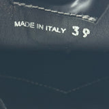 ミュウミュウ miu miu ウィングチップローファー 5E177E ブラック レザー レディース ローファー