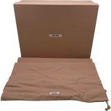 ミュウミュウ miu miu ウィングチップローファー 5E177E ブラック レザー レディース ローファー