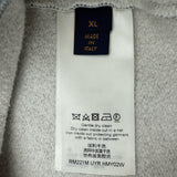ルイ・ヴィトン LOUIS VUITTON ×NIGO ハートプリントロゴスウェットシャツ グレー コットン メンズ スウェット