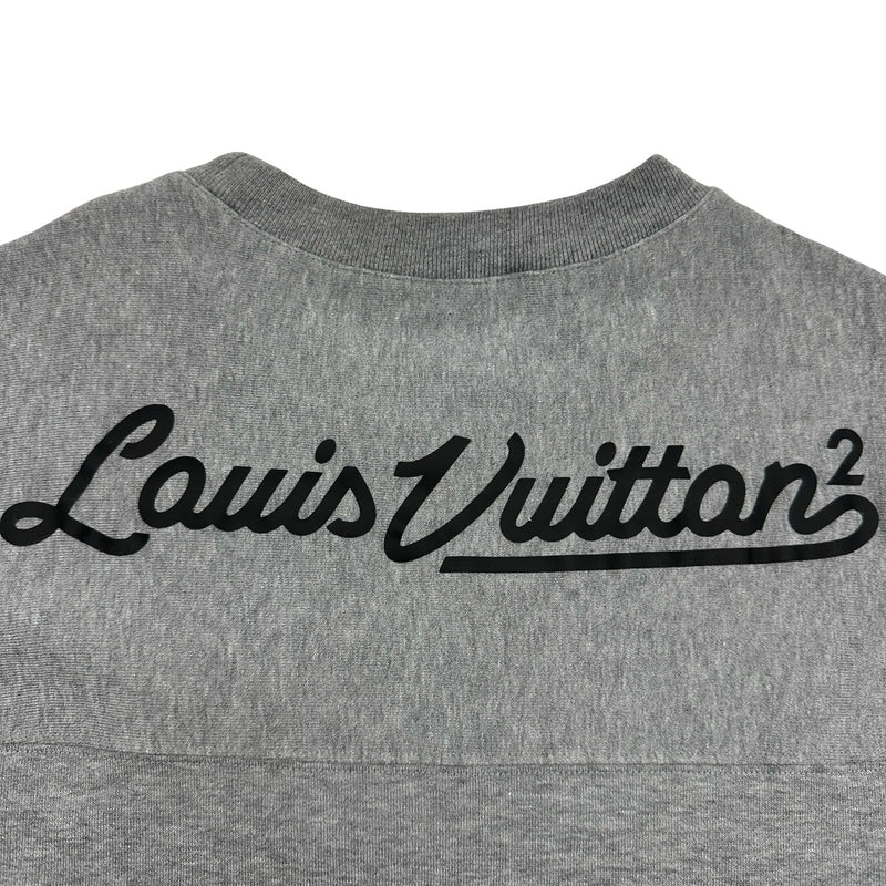 ◼️ルイ・ヴィトン　LOUIS VITTON  プリンテッドハートスエットシャツ ルイヴィトン LOUIS VUITTON プリンテッドハートスウェットシャツ NIGO