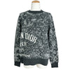 クリスチャン・ディオール Christian Dior ATELIERロゴ長袖ニットセーター 043M637AT218 グレー ウール メンズ ニット