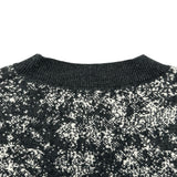 クリスチャン・ディオール Christian Dior ATELIERロゴ長袖ニットセーター 043M637AT218 グレー ウール メンズ ニット