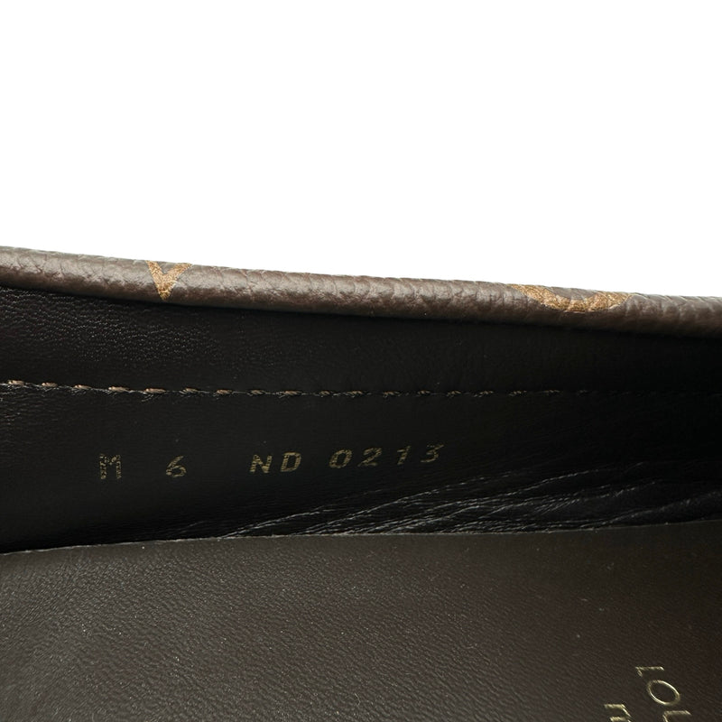 ルイ・ヴィトン LOUIS VUITTON モノグラム総柄ドライビングシューズ