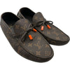 ルイ・ヴィトン LOUIS VUITTON モノグラム総柄ドライビングシューズ ND0213 ブラウン レザー メンズ その他靴