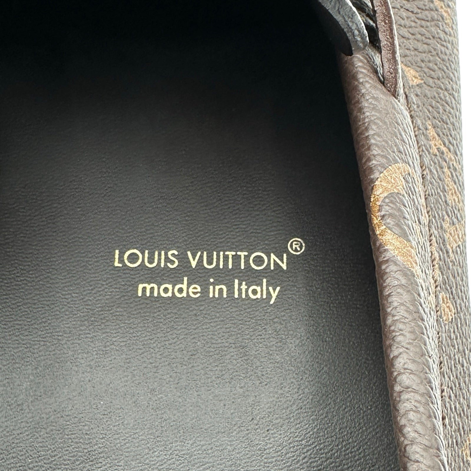 ルイ・ヴィトン LOUIS VUITTON モノグラム総柄ドライビングシューズ