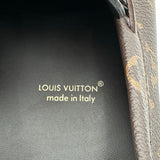 ルイ・ヴィトン LOUIS VUITTON モノグラム総柄ドライビングシューズ ND0213 ブラウン レザー メンズ その他靴