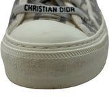 クリスチャン・ディオール Christian Dior Walkin Dior オブリーク総柄スニーカー KCK211OBE グレー キャンバス レディース スニーカー