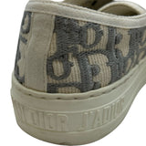 クリスチャン・ディオール Christian Dior Walkin Dior オブリーク総柄スニーカー KCK211OBE グレー キャンバス レディース スニーカー