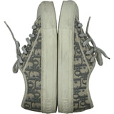 クリスチャン・ディオール Christian Dior Walkin Dior オブリーク総柄スニーカー KCK211OBE グレー キャンバス レディース スニーカー