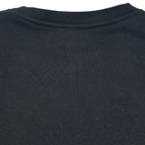 ロエベ LOEWE フリンジアナグラムロゴ スウェットシャツ H526Y24X45 ブラック コットン メンズ スウェット