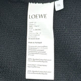 ロエベ LOEWE フリンジアナグラムロゴ スウェットシャツ H526Y24X45 ブラック コットン メンズ スウェット