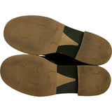 シャネル CHANEL ロゴプレートパテントローファー G37430 カーキ パテント レディース ローファー