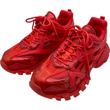 バレンシアガ BALENCIAGA Track2 ローカットスニーカー 668823 レッド レザー メンズ スニーカー