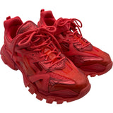 バレンシアガ BALENCIAGA Track2 ローカットスニーカー 668823 レッド レザー メンズ スニーカー
