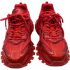 バレンシアガ BALENCIAGA Track2 ローカットスニーカー 668823 レッド レザー メンズ スニーカー