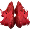 バレンシアガ BALENCIAGA Track2 ローカットスニーカー 668823 レッド レザー メンズ スニーカー