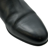 エルメス HERMES ネオ ケリー金具ショートブーツ ブラック レザー レディース ブーツ