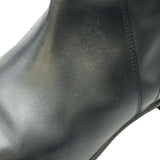 エルメス HERMES ネオ ケリー金具ショートブーツ ブラック レザー レディース ブーツ